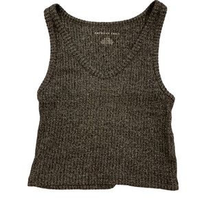 American Eagle - cute gray sweater tank